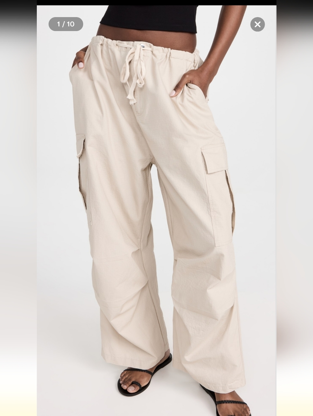 Lioness Utility Pants Color -Stone - Picture 4 of 12